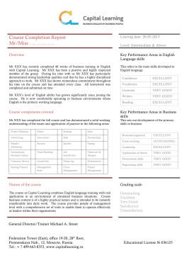 Template CELF 4 Spanish (5 8) Template CELF 4 Spanish (5 8)