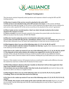 Welligent Tracking Q&A - Alliance Education Specialists