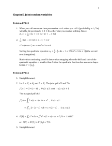 Chapter5. Joint random variables