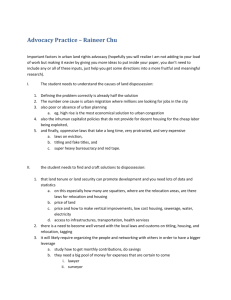 Advocacy Practice – Raineer Chu