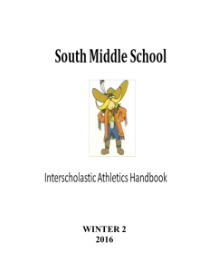 Interscholastic Athletics Handbook 15-16