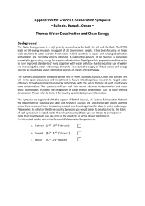 Information and Application Form - Water-Energy