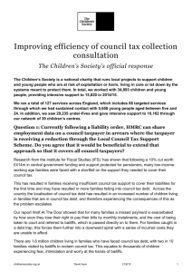 DCLG Council Tax consultation