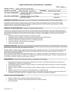 exempt job description form