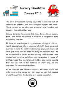 Nursery Newsletter January 2016