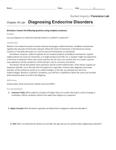 Diagnosing Endocrine Disorders