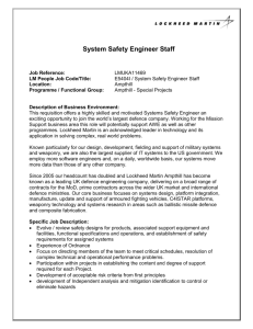 System Safety Engineer Staff