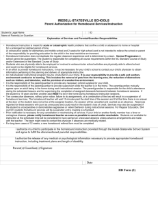 HB Form 2 - Iredell-Statesville Schools