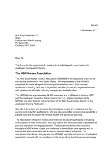 Submission to Independent Media Inquiry November 2011