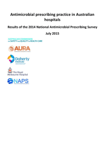 results of the 2014 National Antimicrobial Prescribing Survey