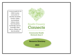 CHNA5 Resource Directory 2015