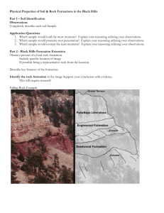 Physical Properties of Soil & Rock Formations in the - SETI-2-2013