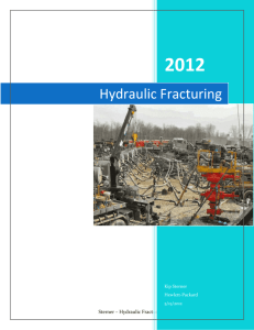 hydraulic fracturing research paper