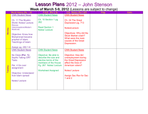 Lesson Plans * Julie Kieckbusch