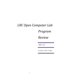 LRC Open Computer Lab - Evergreen Valley College