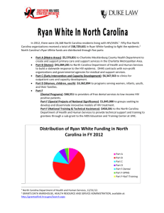NC Ryan White Fact Sheet