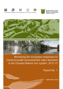 Monitoring the ecosystem responses to Commonwealth