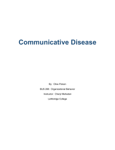 Communicative Disease - The Business Community