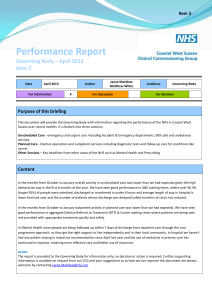 05b - front sheet for Performance Report April 2013