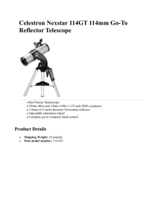 Celestron Nexstar 114GT 114mm Go-To Reflector Telescope