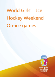On-ice Games - Hockey Centre
