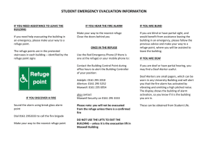 Personal Emergency Evacuation Plan Students