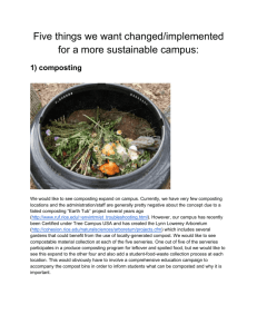 1) composting - Teens Turning Green