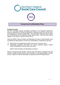 Consent & Confidentiality Policy