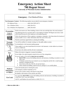 780 Regent Emergency Action Desk Reference
