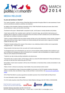 media release - Australian Veterinary Association