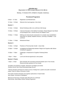conference programme.
