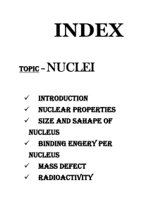 Nuclear Properties - e-CTLT