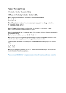 Redox-Concise-Notes