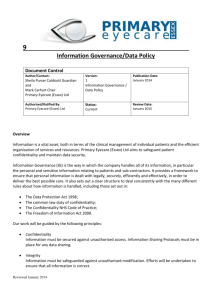 Information Governance Policy