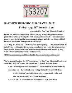 Guide - The Bay View Historical Society