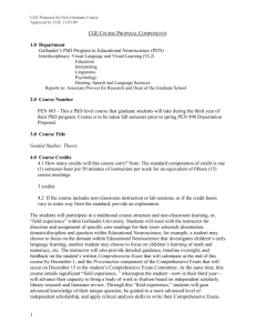 PEN 803 - Proposal - Gallaudet University