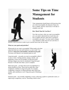 Time-Management-Tips - Robeson Community College