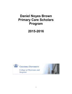 Detailed DNB program description 2015-2016