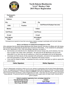 2015 Player Registration Form