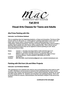classes on next page - McGuffey Art Center