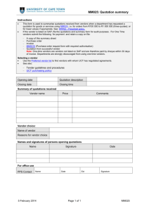 MM025 - UCT Administrative Forms