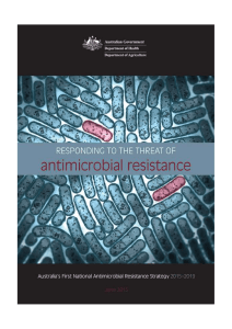 National Antimicrobial Resistance Strategy 2015-2019