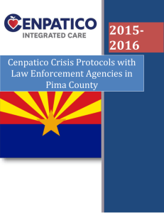 Pima County Crisis Protocols-Law Enforcement