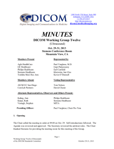 minutes - Dicom