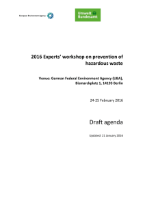 Draft agenda_Haz waste prevention