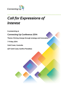 Call for Expressions of Interest