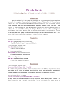 View Resume - Capri Cosmetology Learning Center