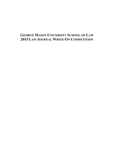 List of Sources for the 2015 Write-on Competition