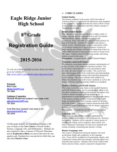 8th Grade Registration Guide 15-16
