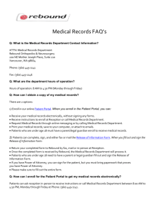 Medical Records FAQs